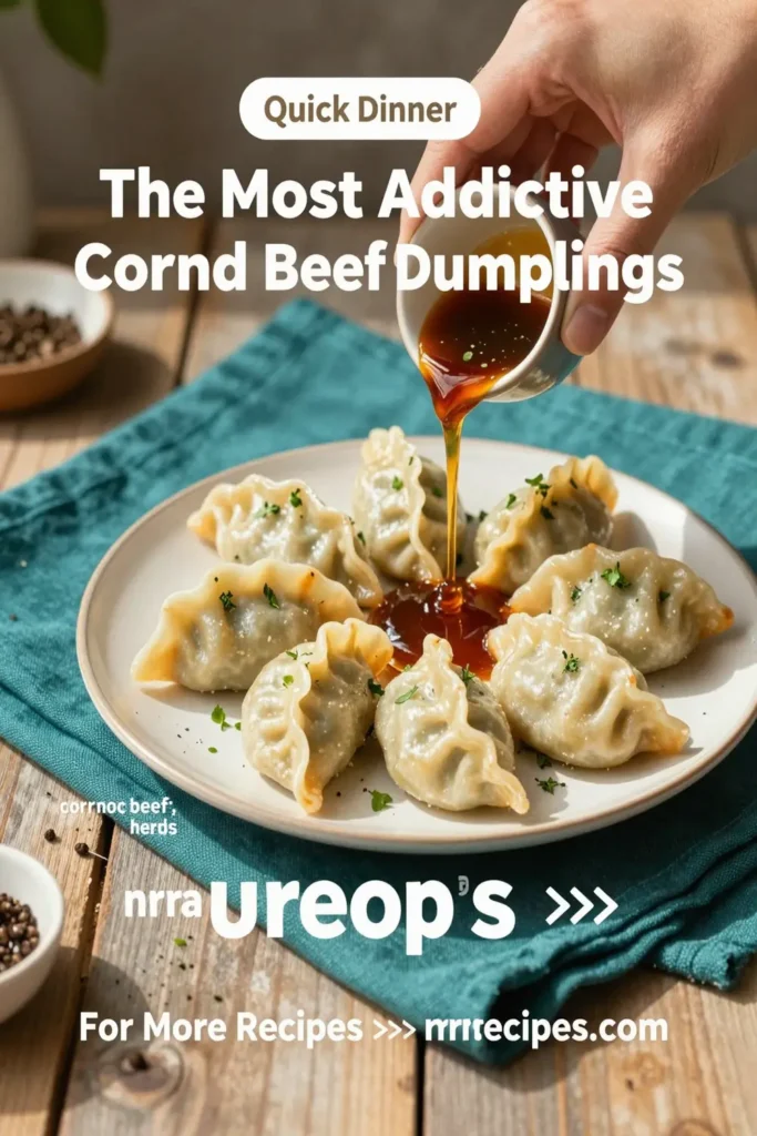 The Most Addictive Corned Beef Dumplings You'Ll Ever Make!