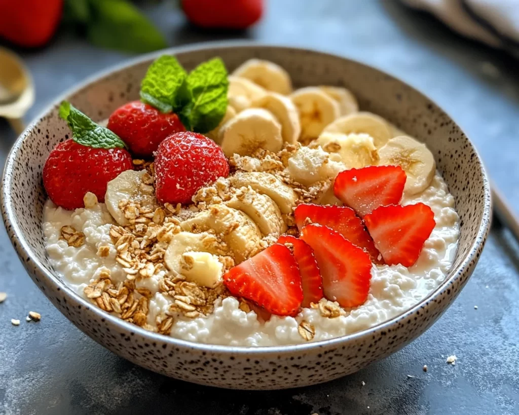 Breakfast Ideas: High Protein Cottage Cheese Breakfast Bowls in 5 Minutes