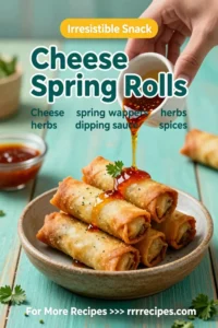 Cheese Spring Rolls Recipe: 5 Irresistible Flavor Bombs
