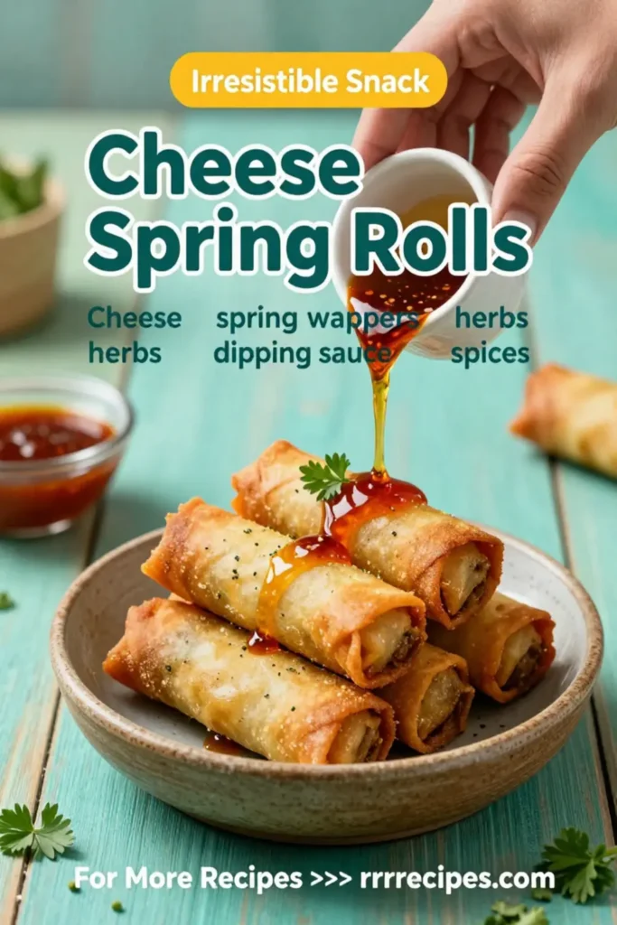 Cheese Spring Rolls Recipe: 5 Irresistible Flavor Bombs