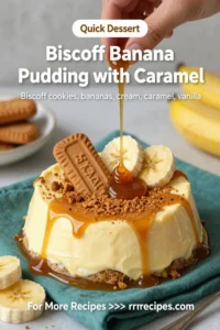 Biscoff Banana Pudding with Caramel