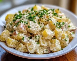Potato Salad: Smashed Crispy Potato Salad With Dijon in 30 Minutes