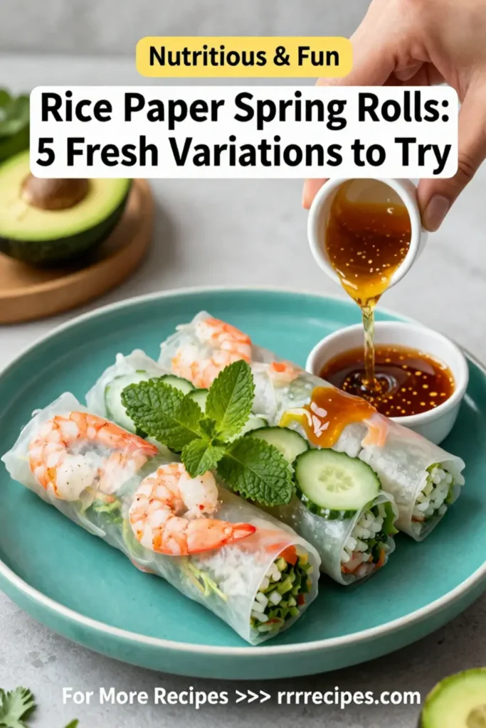 Rice Paper Spring Rolls: 5 Fresh Variations to Try