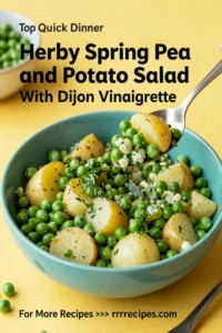 Potato Salad: Herby Spring Pea and Potato Salad With Dijon Vinaigrette in 20 Minutes
