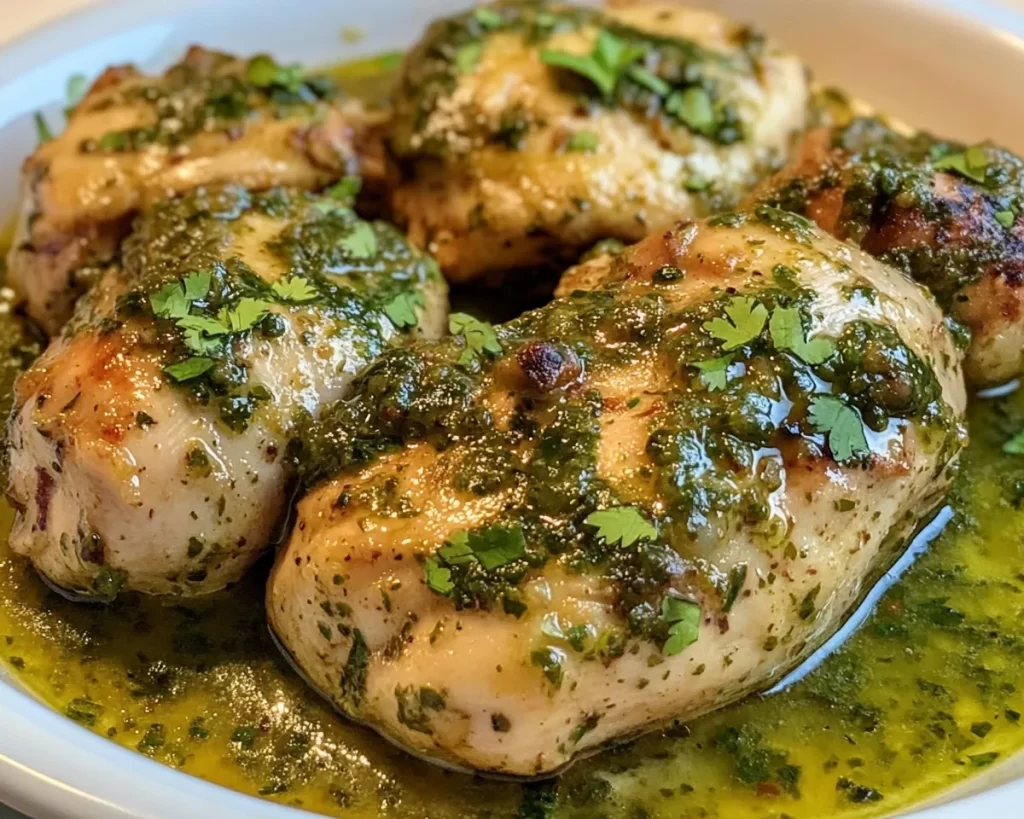 Crockpot Recipes: 5 Ingredient Crockpot Salsa Verde Chicken in 5 Minutes Prep