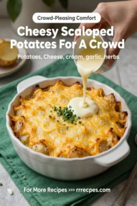 Cheesy Scalloped Potatoes For A Crowd