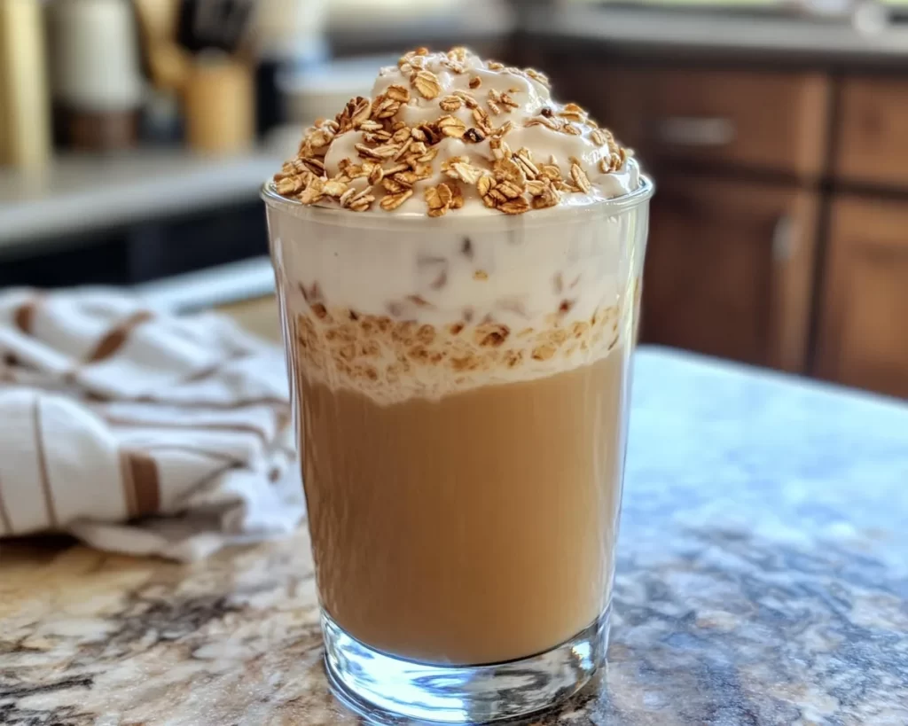Starbucks Drinks: Iced Toasted Vanilla Oat Milk Shaken Espresso Copycat in 5 Minutes