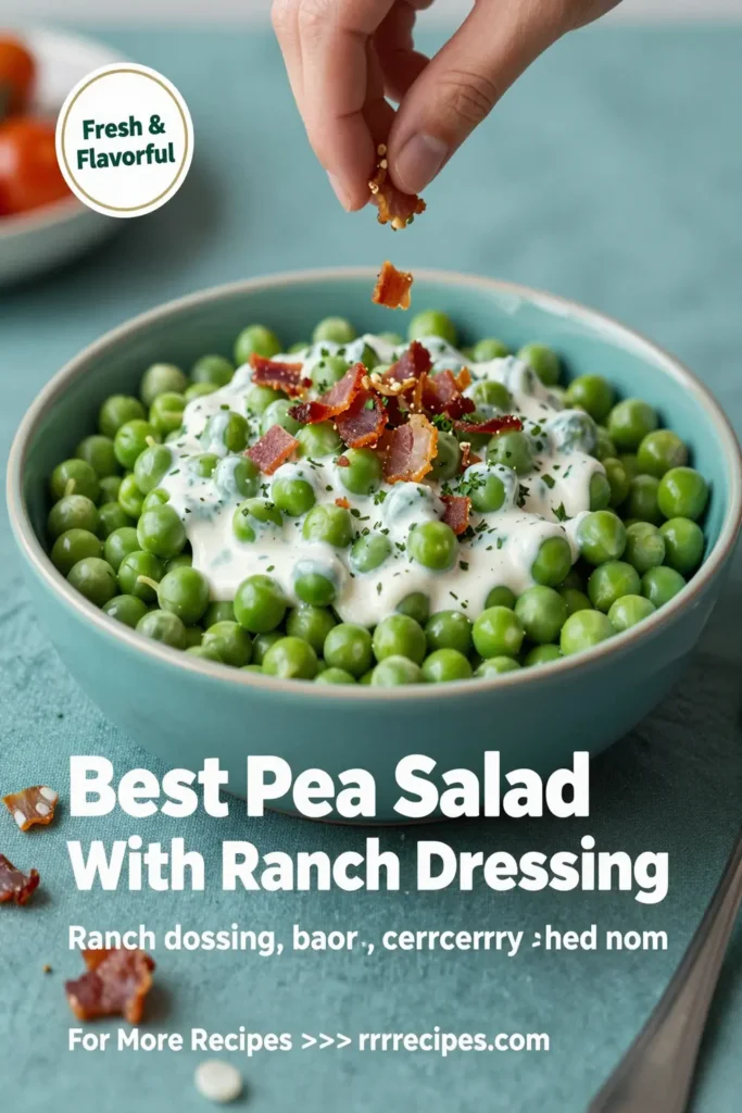 Best Pea Salad With Ranch Dressing