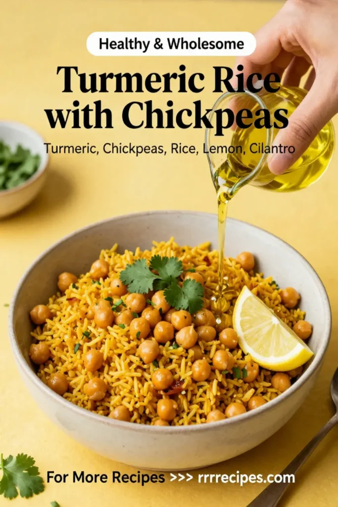Turmeric Rice with Chickpeas