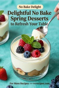 Delightful No Bake Spring Desserts to Refresh Your Table
