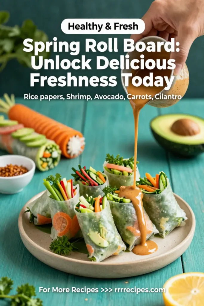 Spring Roll Board: Unlock Delicious Freshness Today