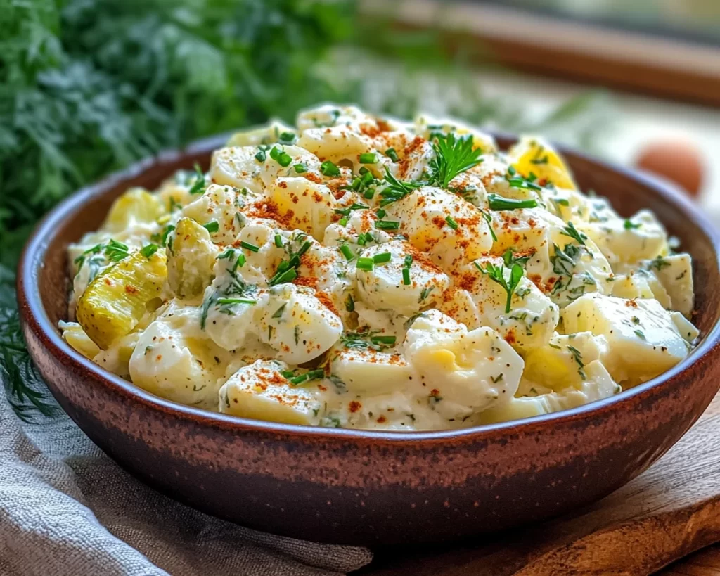 Potato Salad: Dill Pickle and Egg Classic Potato Salad in 25 Minutes