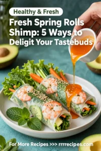 Fresh Spring Rolls Shrimp: 5 Ways to Delight Your Tastebuds