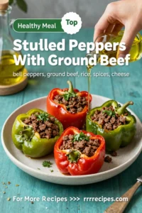 Stuffed Peppers With Ground Beef