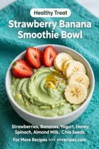 Strawberry Banana Smoothie Bowl