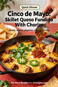 Cinco de Mayo: Skillet Queso Fundido With Chorizo for Cinco de Mayo in 15 Minutes