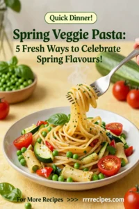 Spring Veggie Pasta: 5 Fresh Ways to Celebrate Spring Flavors