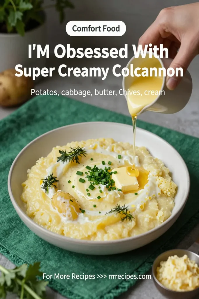 I'M Obsessed With Super Creamy Colcannon!