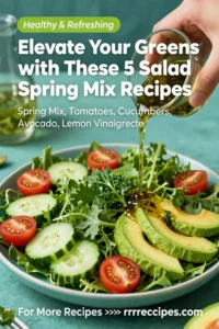 Elevate Your Greens with These 5 Salad Spring Mix Recipes