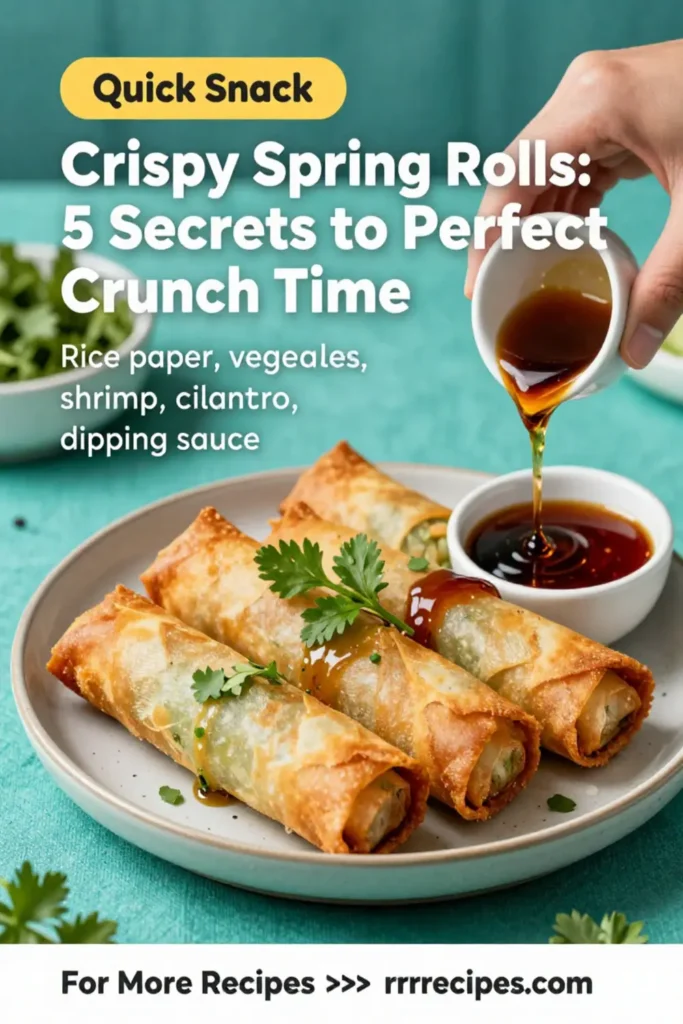Crispy Spring Rolls: 5 Secrets to Perfect Crunch Every Time