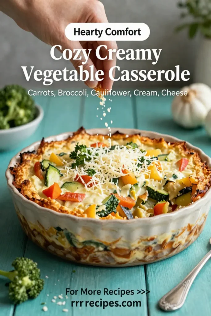 Cozy Creamy Vegetable Casserole