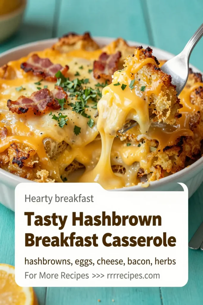 Tasty Hashbrown Breakfast Casserole
