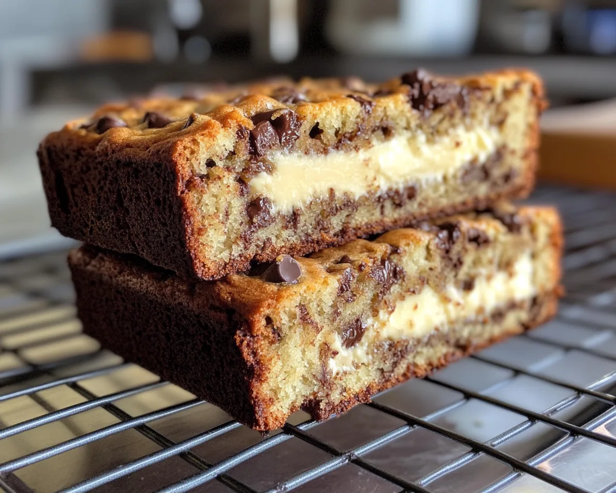Banana Bread: Cream Cheese Stuffed Chocolate Chip Banana Bread in 40 Minutes