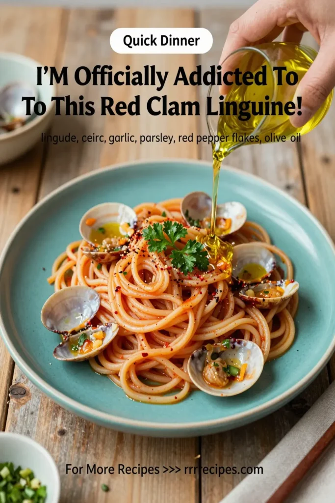 I'M Officially Addicted To This Red Clam Linguine!
