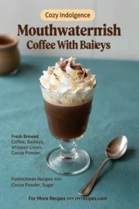 Mouthwatering Irish Coffee With Baileys