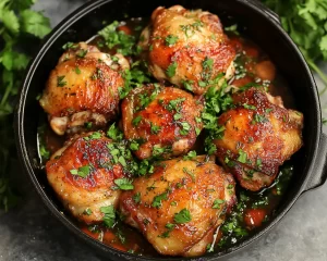 Chicken Thigh Recipes: Slow Cooker Honey Garlic Chicken Thighs in 10 Minutes Prep