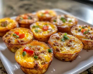Breakfast Ideas: Meal Prep Egg Muffins With Sausage and Cheddar in 25 Minutes