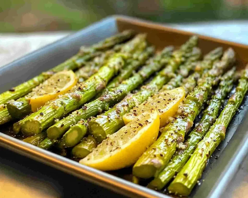 Easter Side Dishes: Lemon Parmesan Roasted Asparagus for Easter Brunch in 20 Minutes