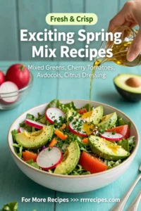 Exciting Spring Mix Recipes Beyond Salad: 5 Must-Try Dishes!