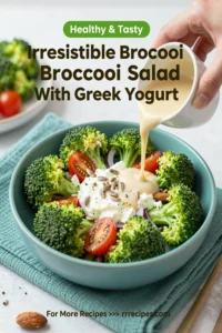 Irresistible Broccoli Salad With Greek Yogurt