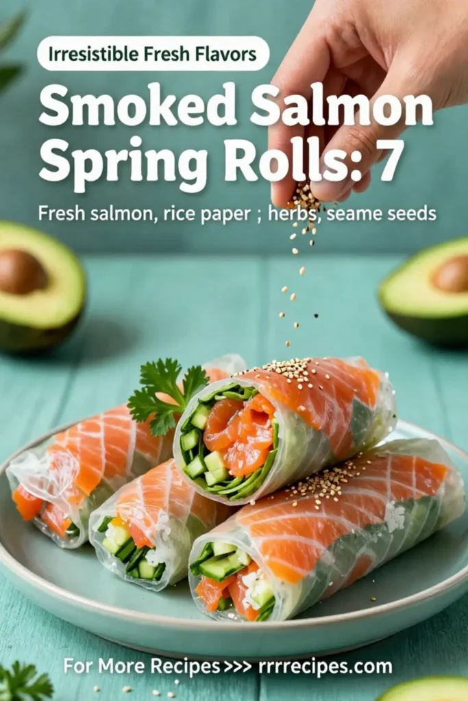 Smoked Salmon Spring Rolls: 7 Irresistible Fresh Flavors