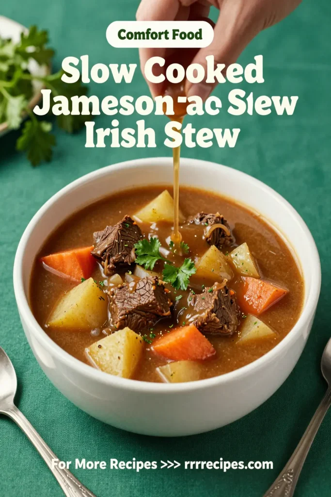 Slow Cooked Jameson Irish Stew