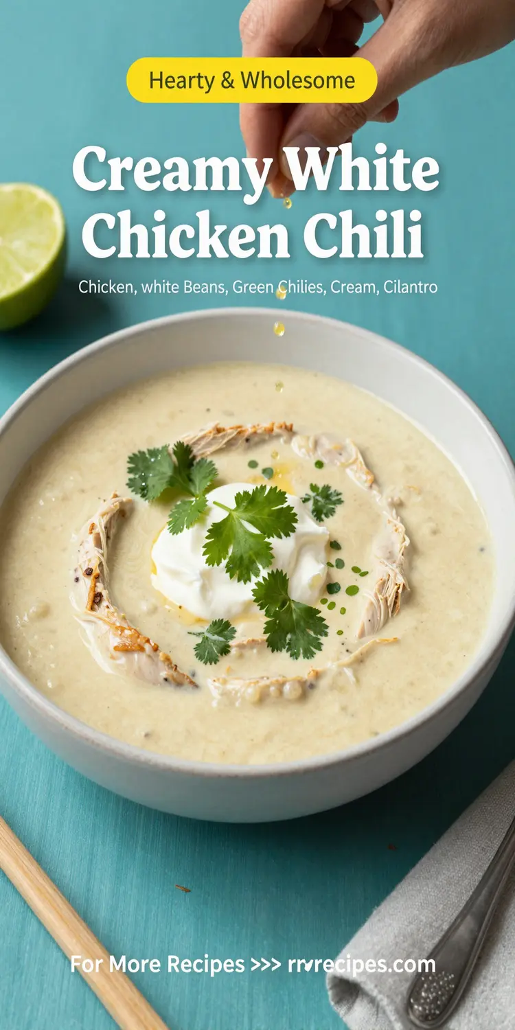 Creamy White Chicken Chili
