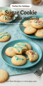 Sugar Cookie Icing That Hardens