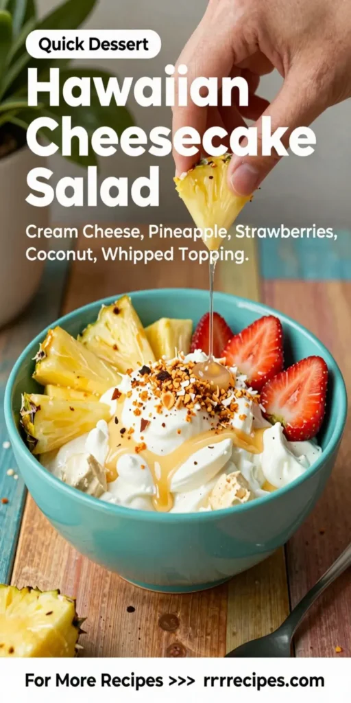 Hawaiian Cheesecake Salad