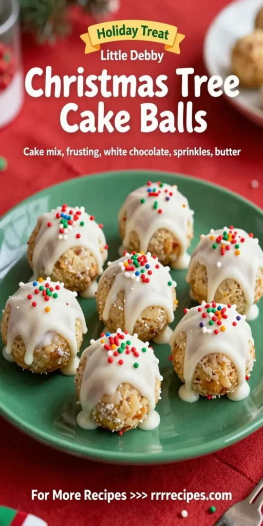Little Debbie Christmas Tree Cake Balls