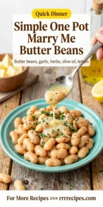 Simple One Pot Marry Me Butter Beans