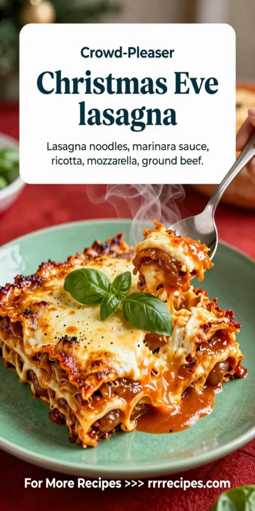 Christmas Eve Lasagna