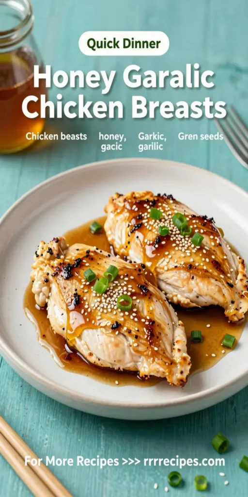 Honey Garlic Chicken Breasts