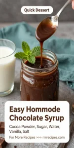 Easy Homemade Chocolate Syrup