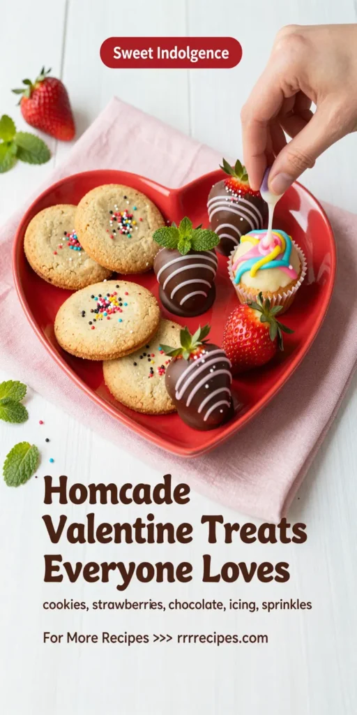 Homemade Valentine treats everyone loves