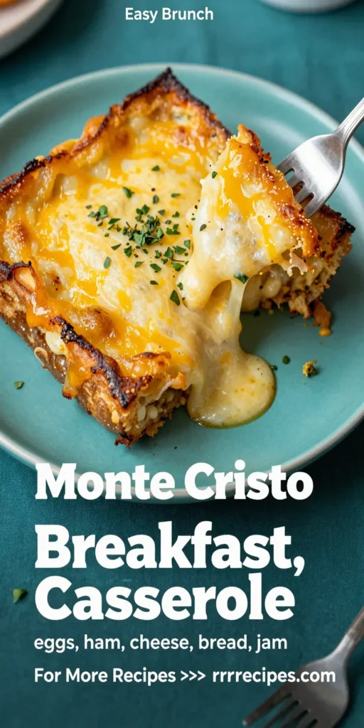 Monte Cristo Breakfast Casserole