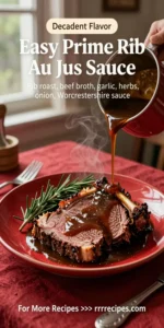 Easy Prime Rib Au Jus Sauce