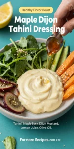 Maple Dijon Tahini Dressing