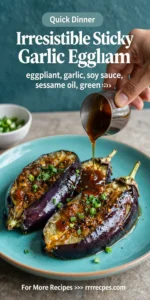 Irresistible Sticky Garlic Eggplant
