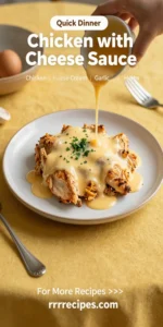 Chicken with Cheese Sauce